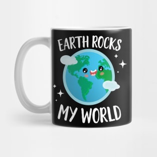 Earth Rocks My World Mug